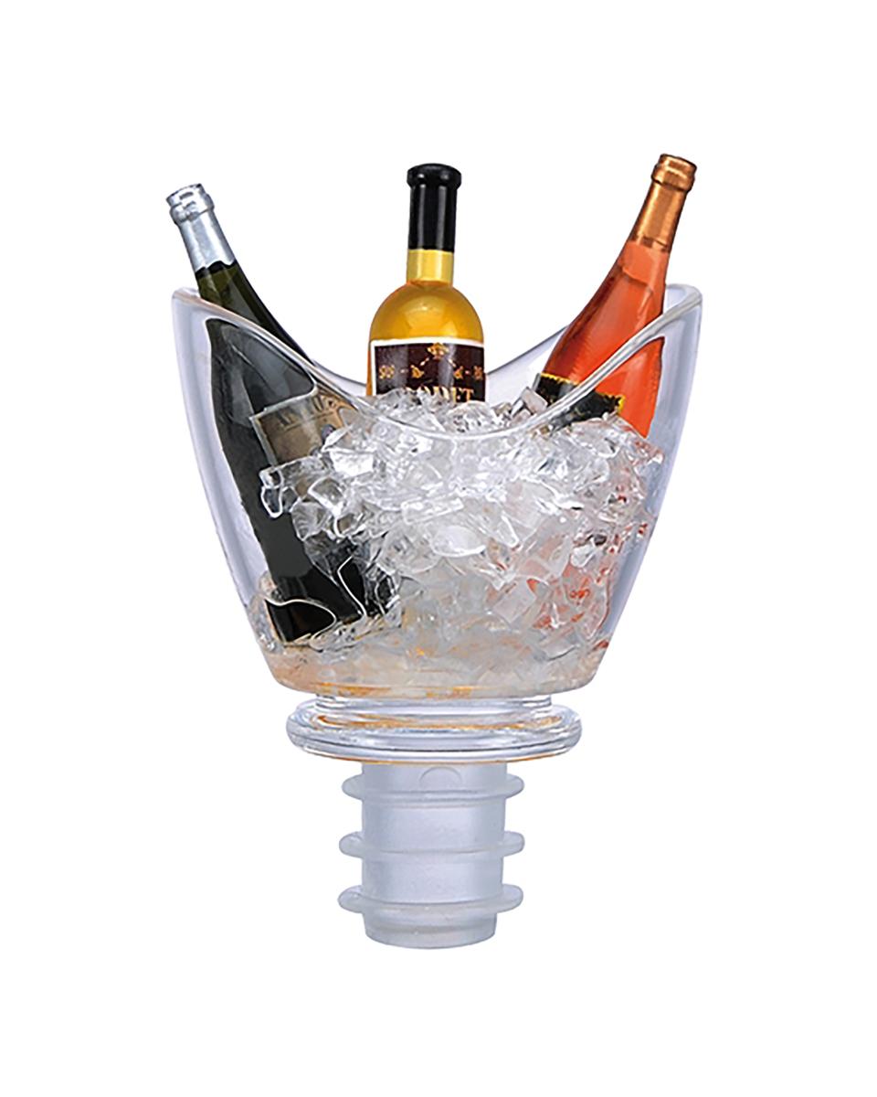 Wein- / Champagner-Verschluss - Kunststoff C.