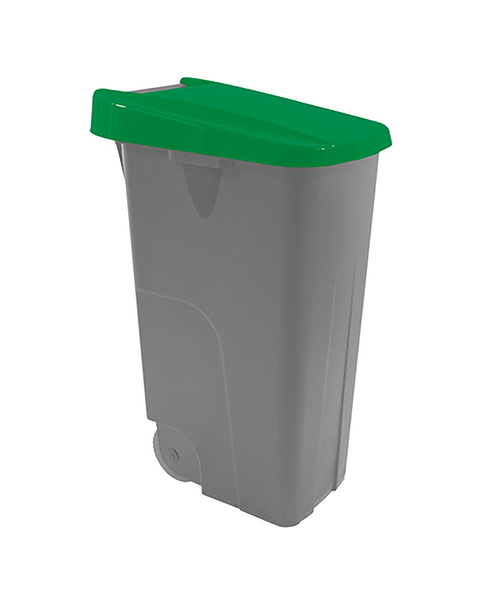 Abfallbehälter grün