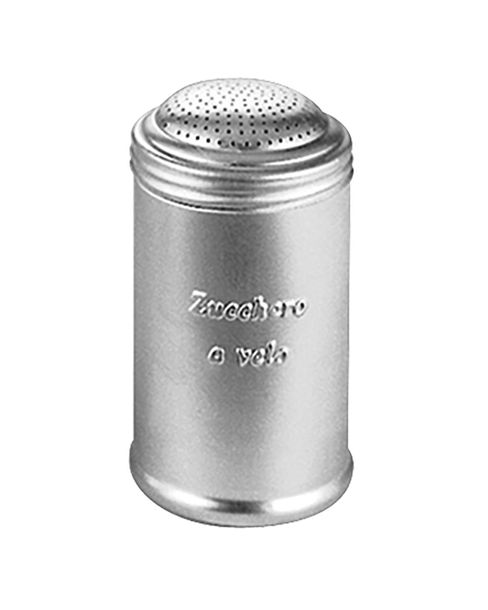 Puderzucker-Shaker - H 9 cm - Aluminium - 833025