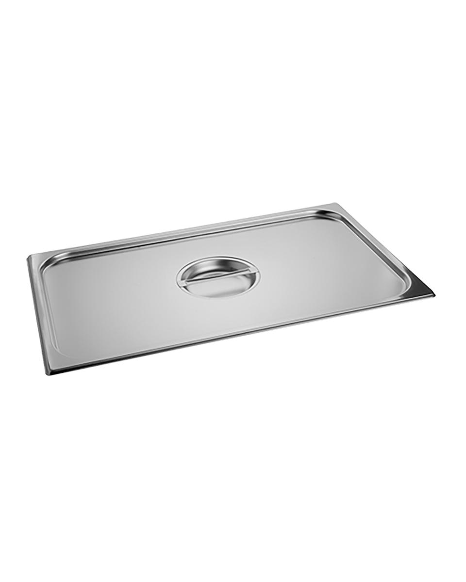 Deckel Gastronorm – 1/1 GN – 53 x 32,5 cm – Edelstahl – Standard – Caterchef – 953116