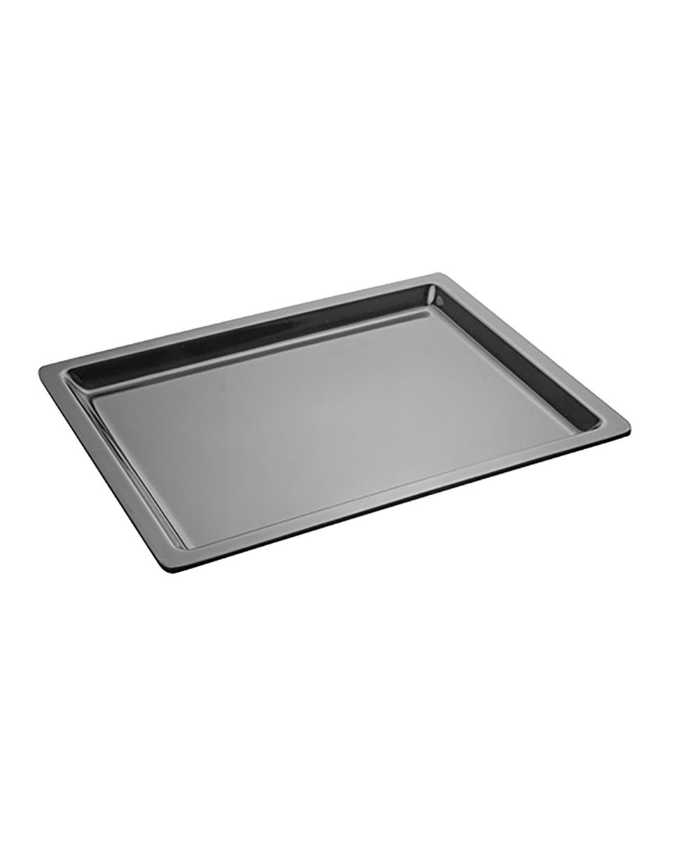 Gastronormbehälter - 1/2 GN - H 2 x 32,5 x 26,5 CM - Melamin - Schwarz - -20°C / +120°C - 060421