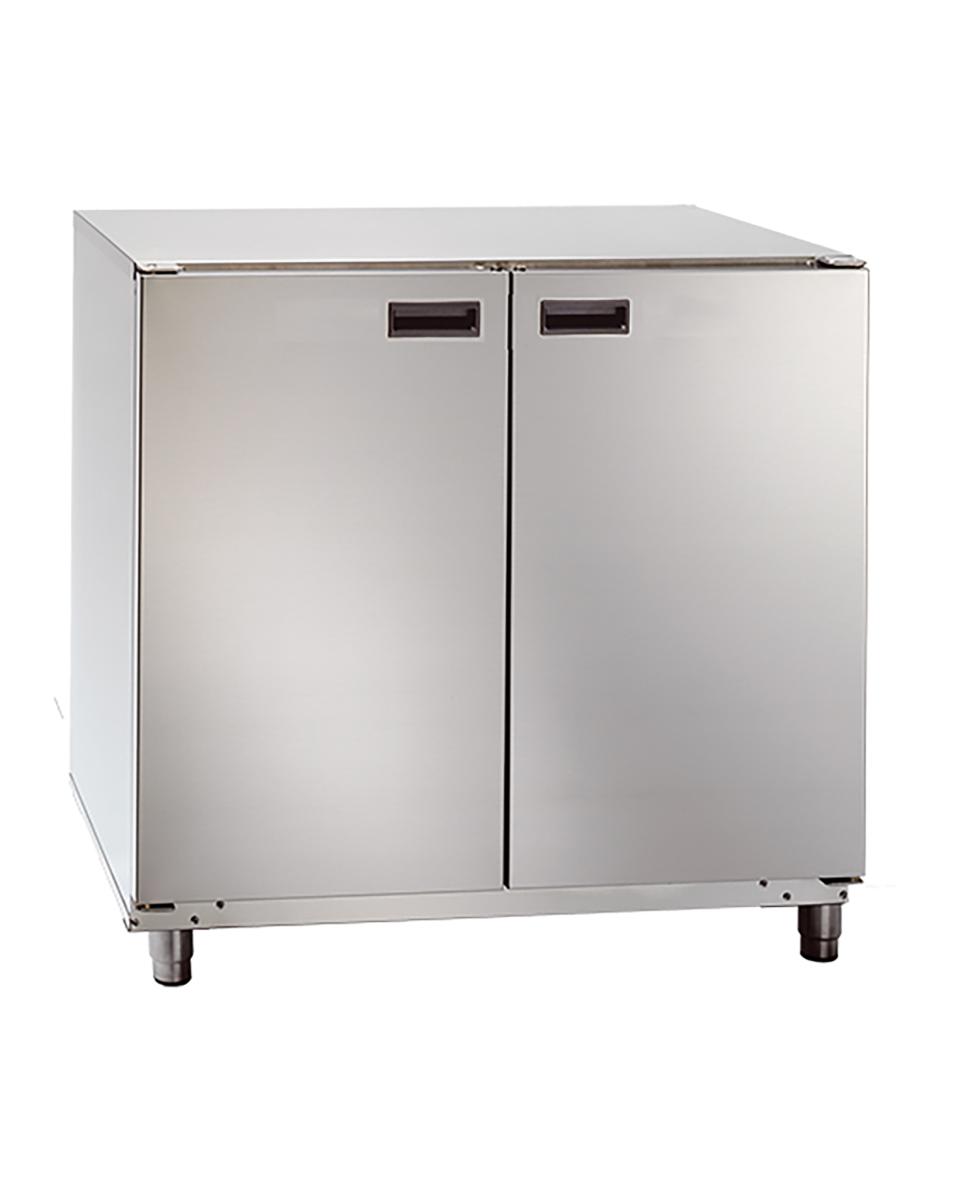 Wärmeschrank - H 77,2 x 75 x 68 CM - 43 KG - 220 - 240 V - 1200 W - Edelstahl - 596765