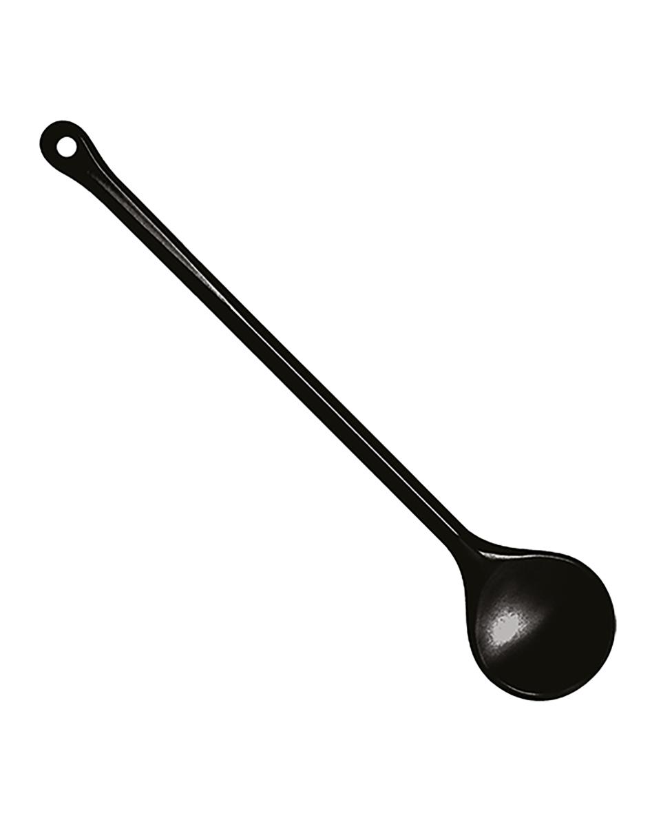 Kochlöffel – 0,04 kg – 31 cm – Polybutylenterephthalat (Pbt) – Schwarz – WACA – 937240