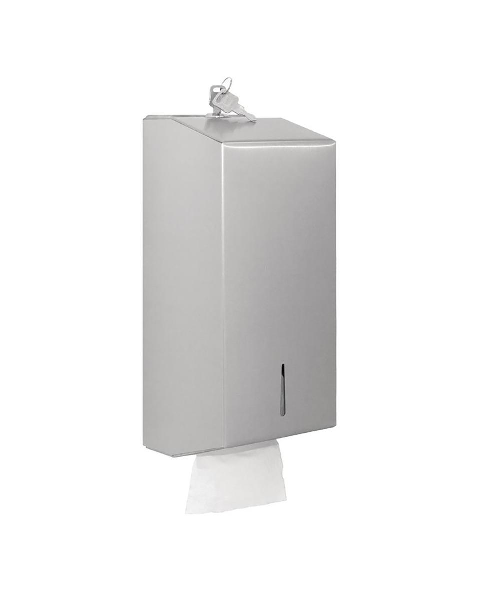 Toilettenpapierspender aus Edelstahl | Jantex