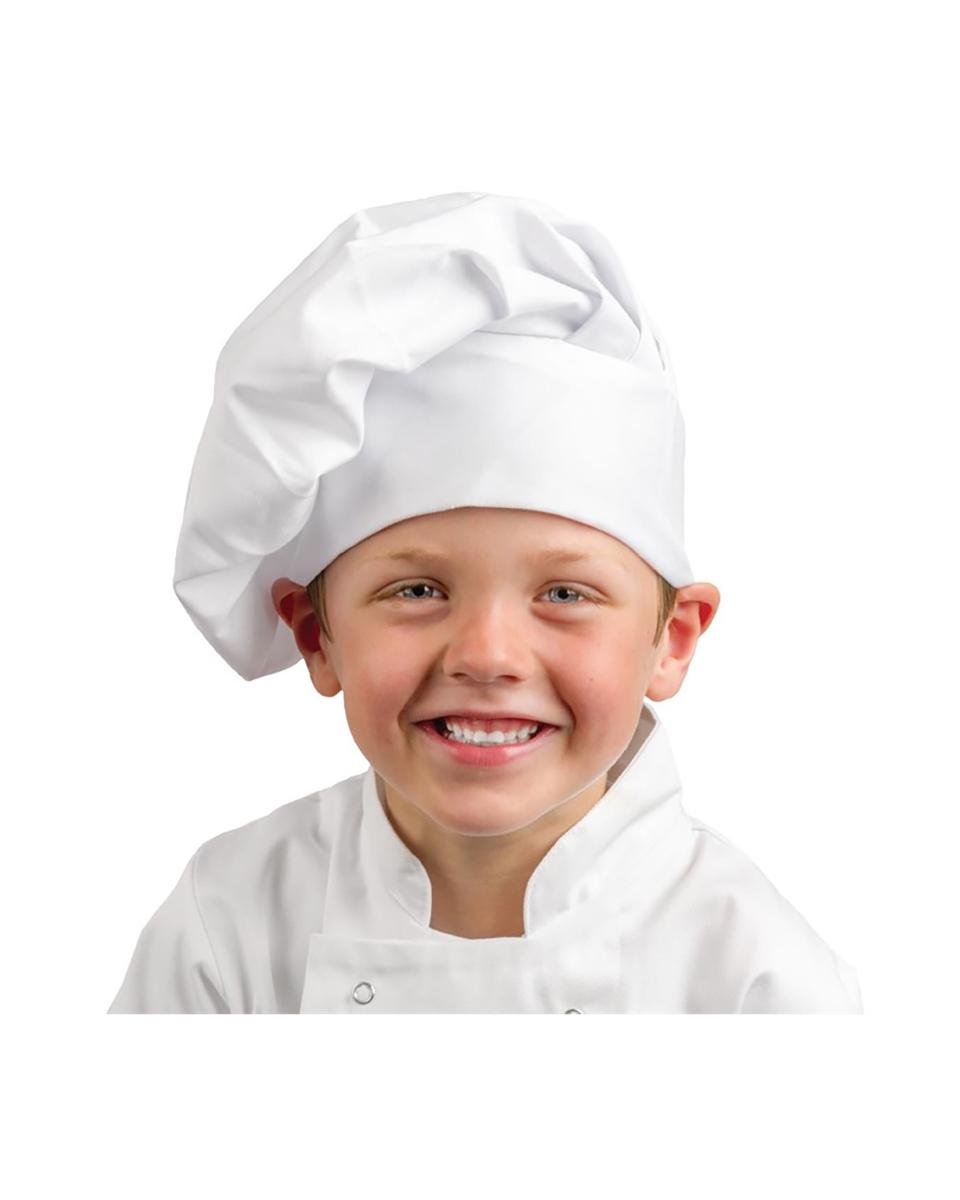 Kinder Kochmütze - Weiß - Whites Chefs Clothing - A677