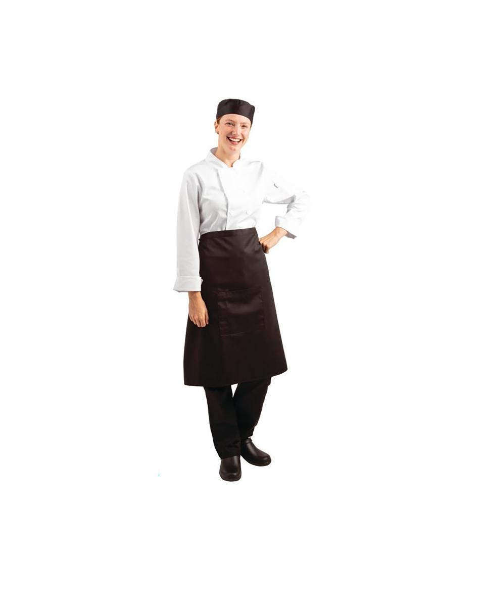 Standard Bistro-Schürze - Schwarz - Whites Chefs Clothing  - B133