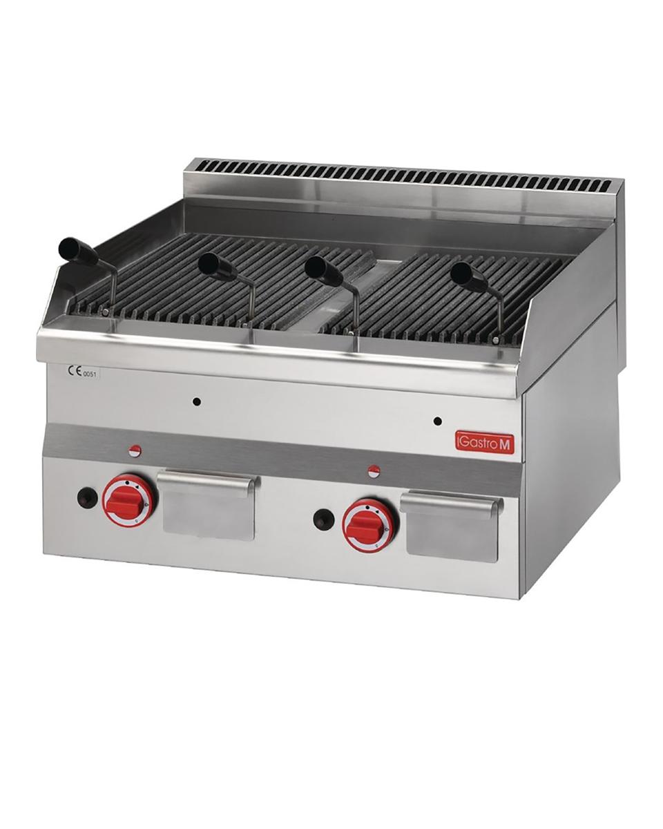 600 Gas Lavastein Grill 60/60 GRL - GN028 - Gastro M.