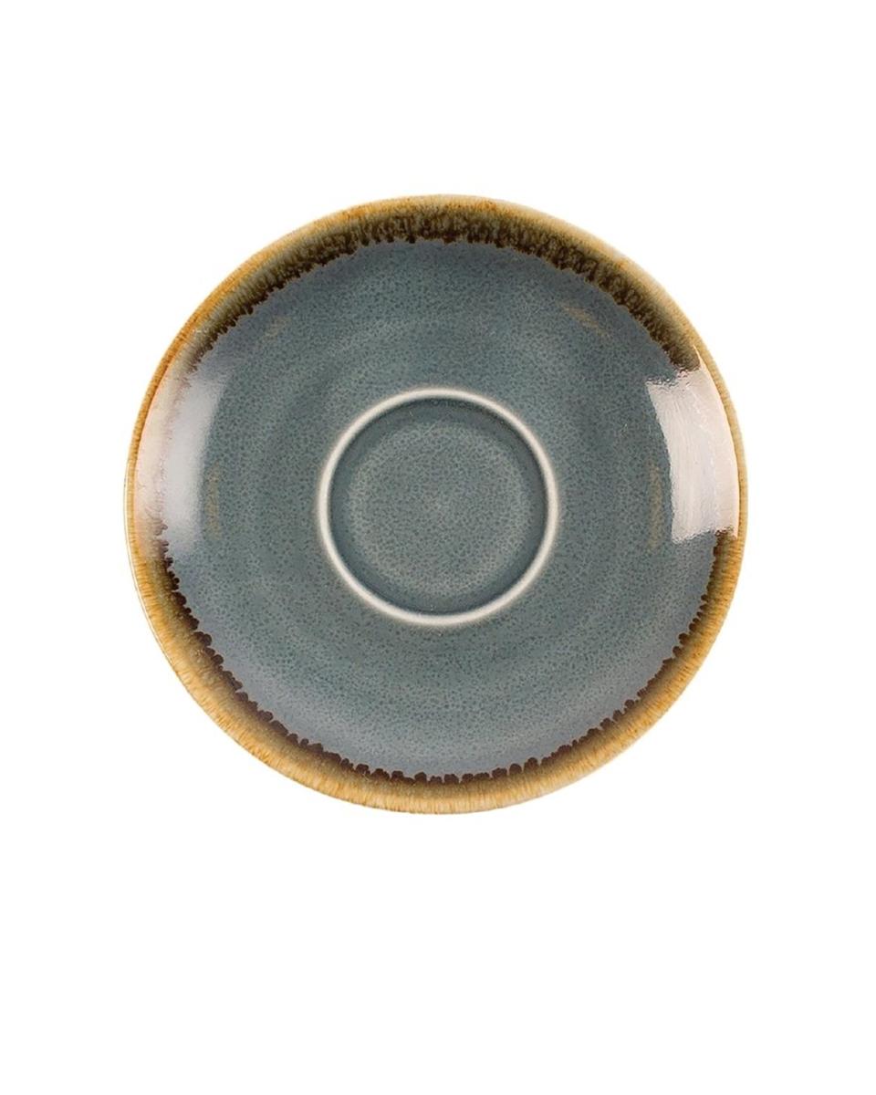 Olympia Kiln Espresso Untertasse blau 11,5 cm - GP345