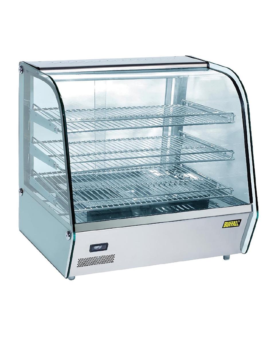 Warmhaltevitrine - 120 Liter - H 67 x 68,7 x 56,8 cm - 230 V - Buffalo - CD231