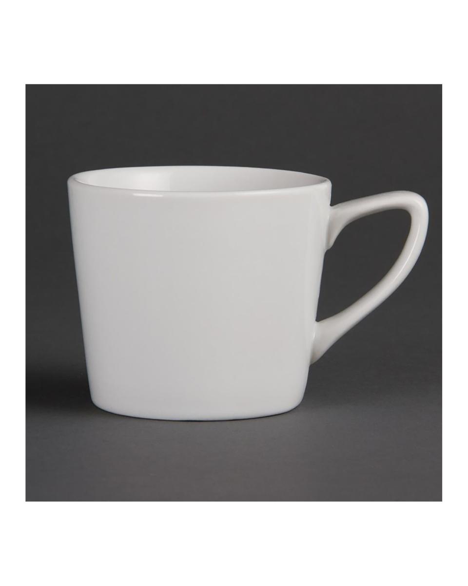 Olympia Whiteware niedrige Kaffeetasse 20cl - CE536