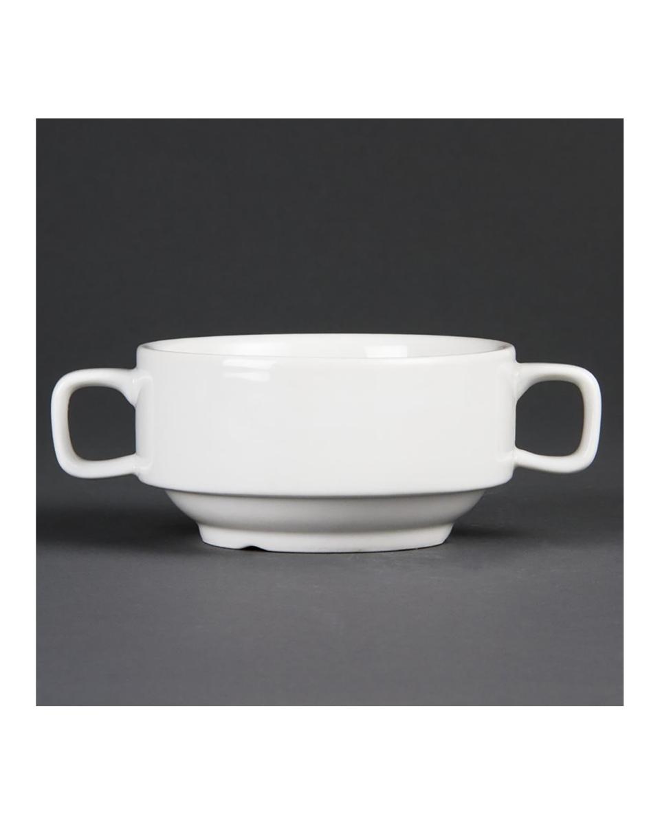 Olympia Whiteware Stapelbare Suppentasse 40cl - C239