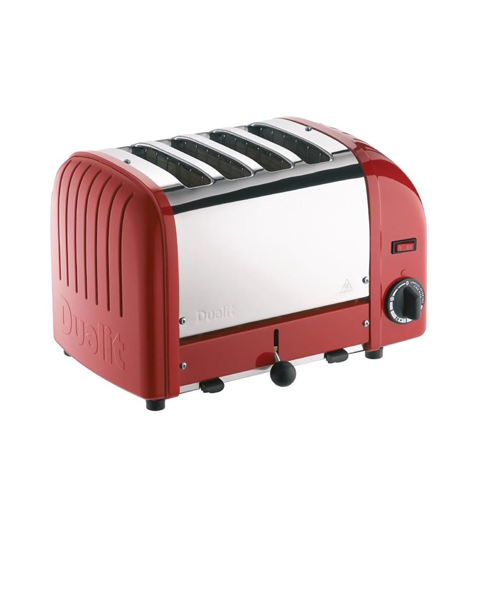 Vario 4 Schlitz Toaster rot 40353 - GD394 - Dualit