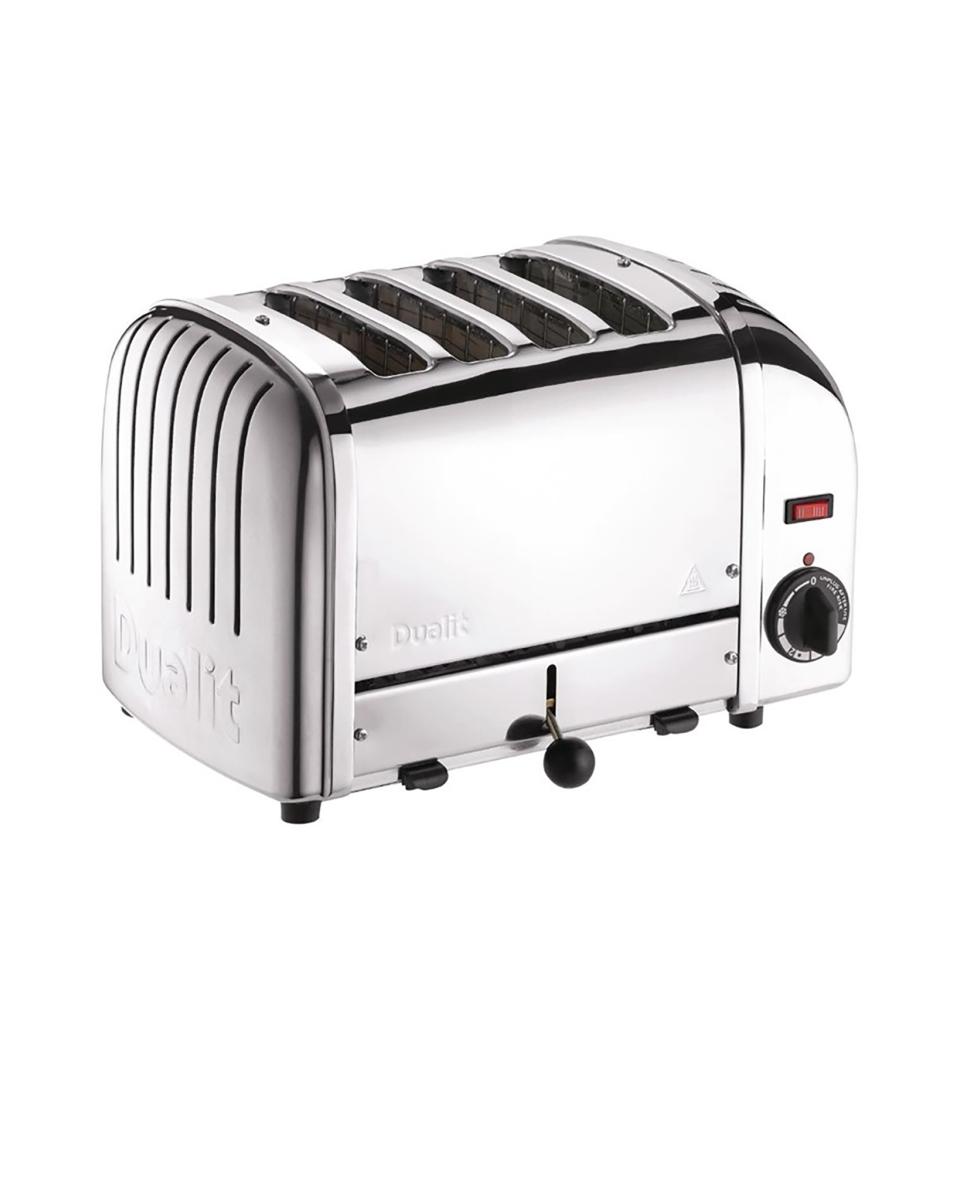 Vario 4 Schlitz Toaster Edelstahl 40352 - F209 - Dualit
