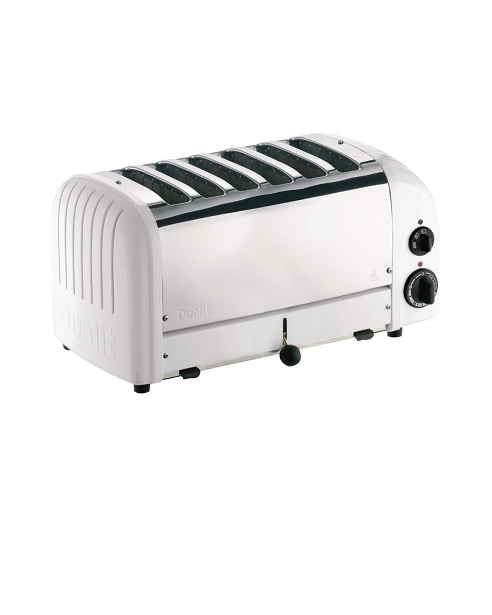 Vario Toaster 6 Steckplätze weiß 60146 - E975 - Dualit