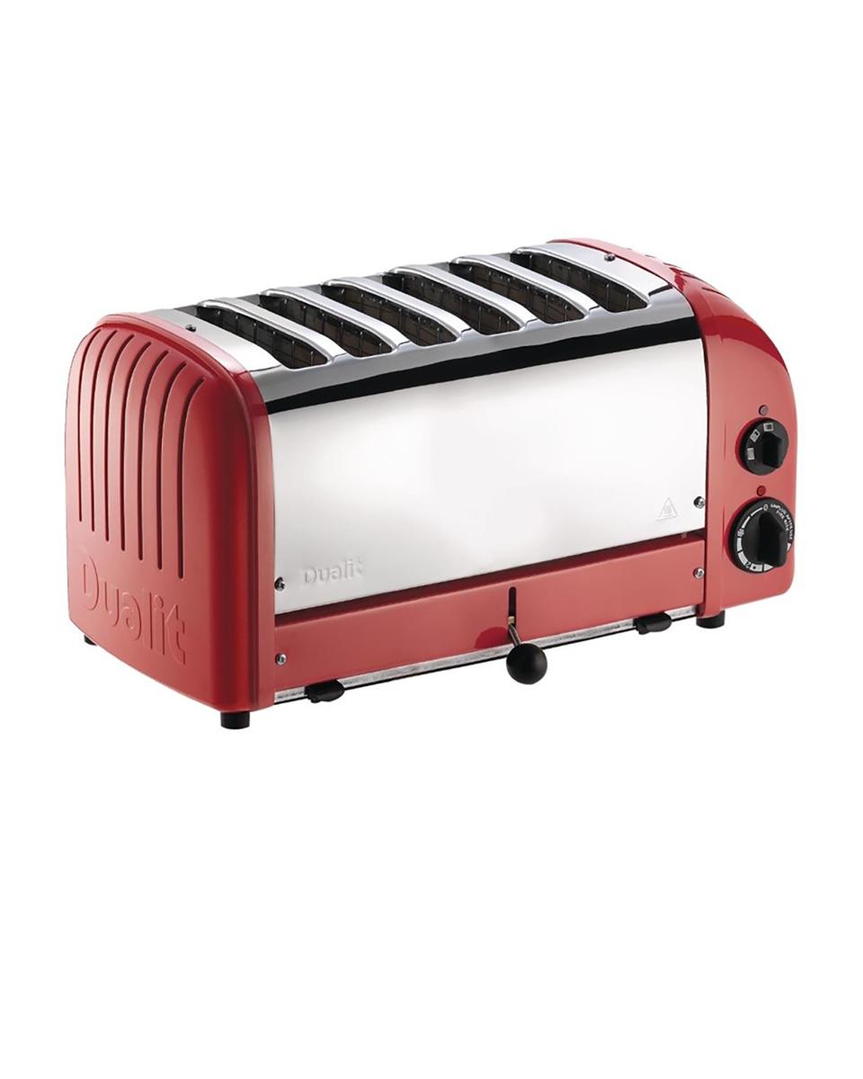 Vario Toaster 6 Schlitz rot 60154 - GD395 - Dualit