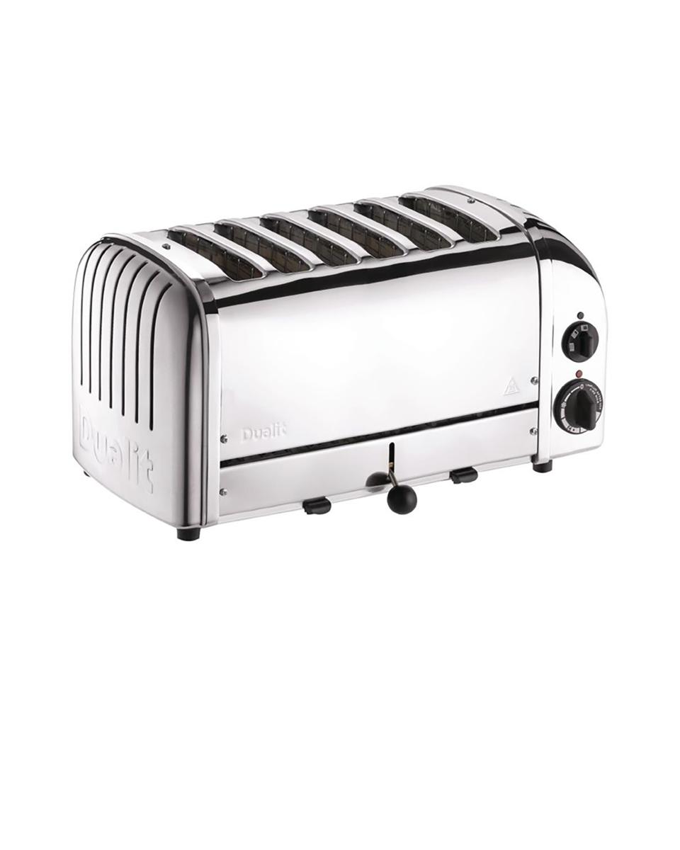 Vario Toaster 6 Schlitz Edelstahl 60144 - E972 - Dualit