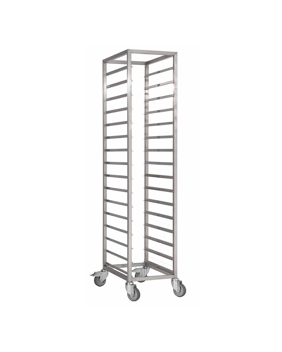 Regalwagen 60x40 cm mit 18 Ebenen - DS459 - Gastro M.