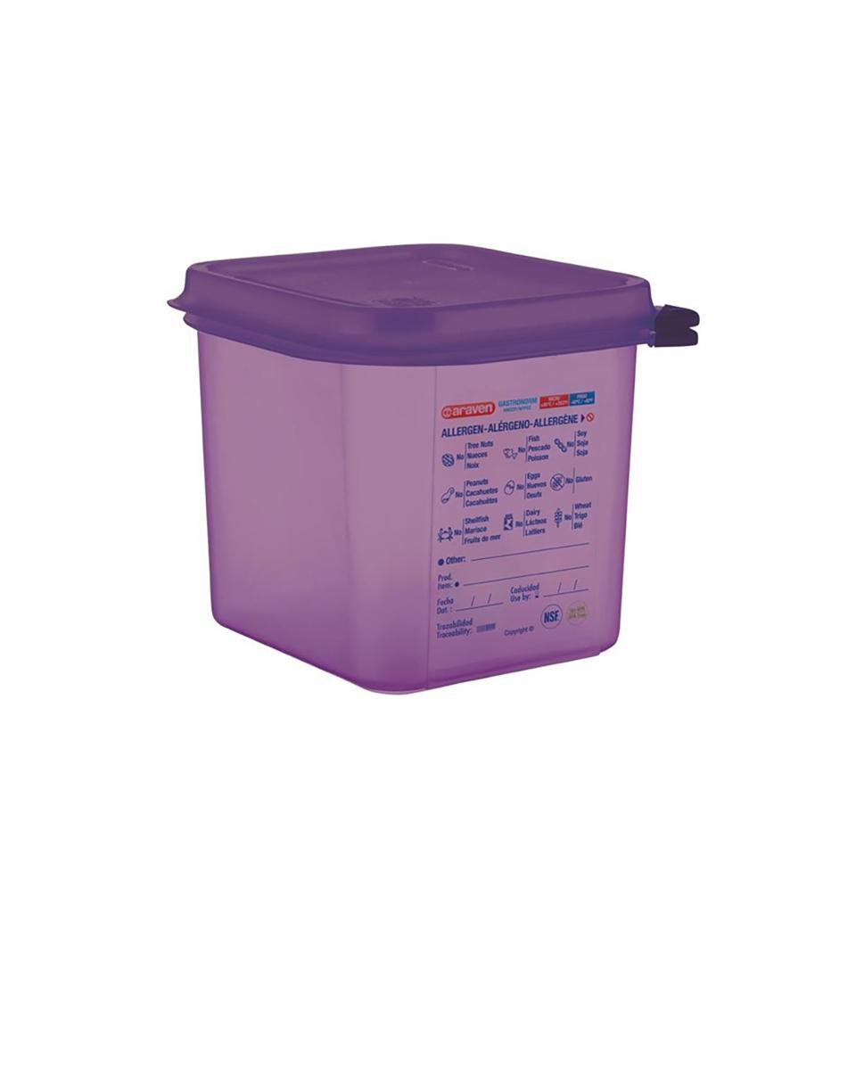 GN 1/6 Polypropylen Lebensmittelbehälter 2,6 Liter - CM786 - Araven