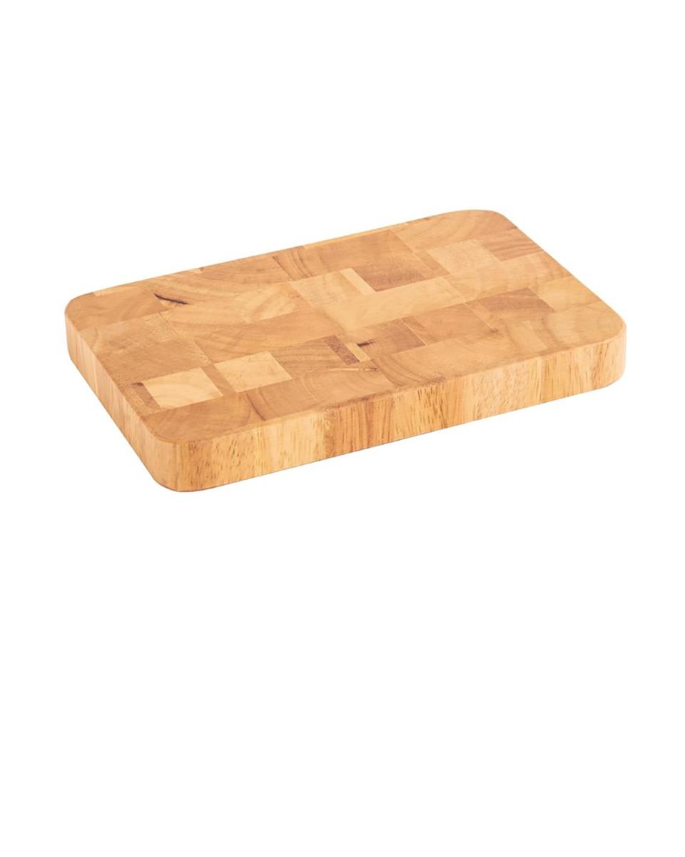 Rechteckiges Schneidebrett - Holz - 15x23 cm - Vogue - C461