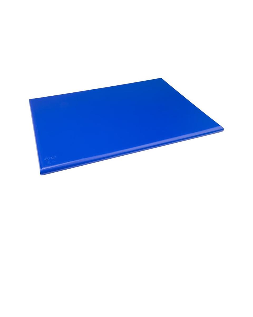 Schneidebrett - Blau - HDPE - 600x450x12 mm - Hygiplas - J042