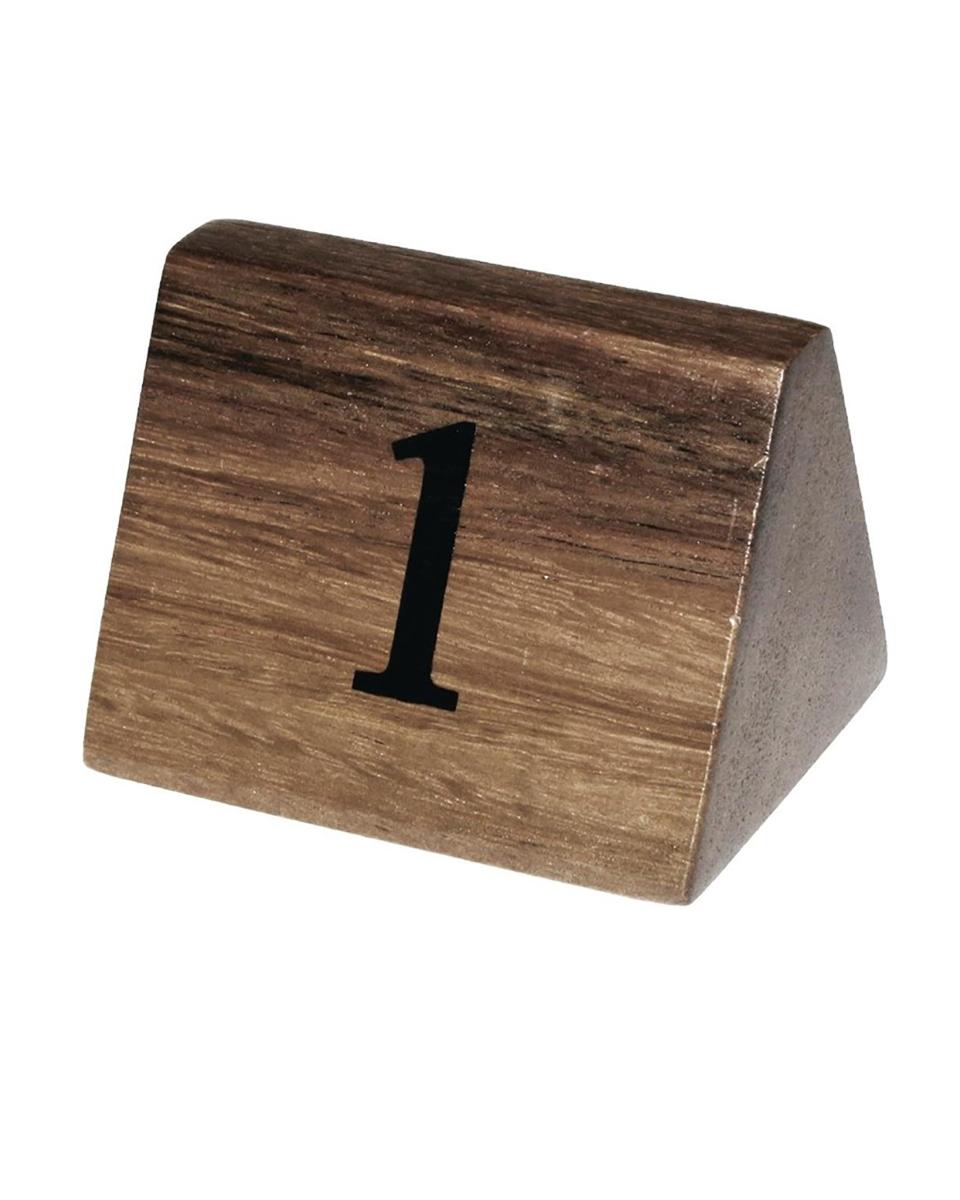 Olympia Holz Tischnummern Nr. 1-10 - CL392