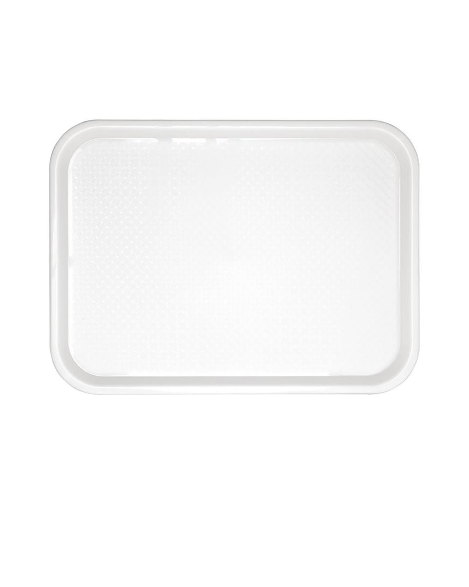 Kristallon Tablett weiß 34,5 x 26,5 cm - GF995
