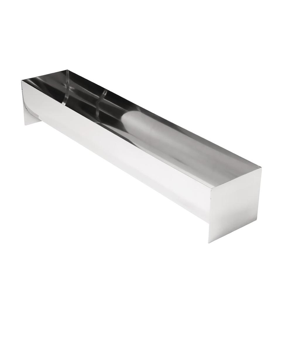 Edelstahl Pastete- und Terrinenform U-förmig 50 cm - E581 - Vogue