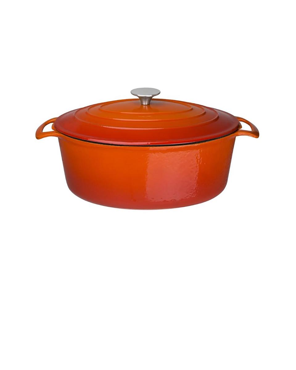 Ovaler Schmortopf orange 6 Ltr - GH312 - Vogue