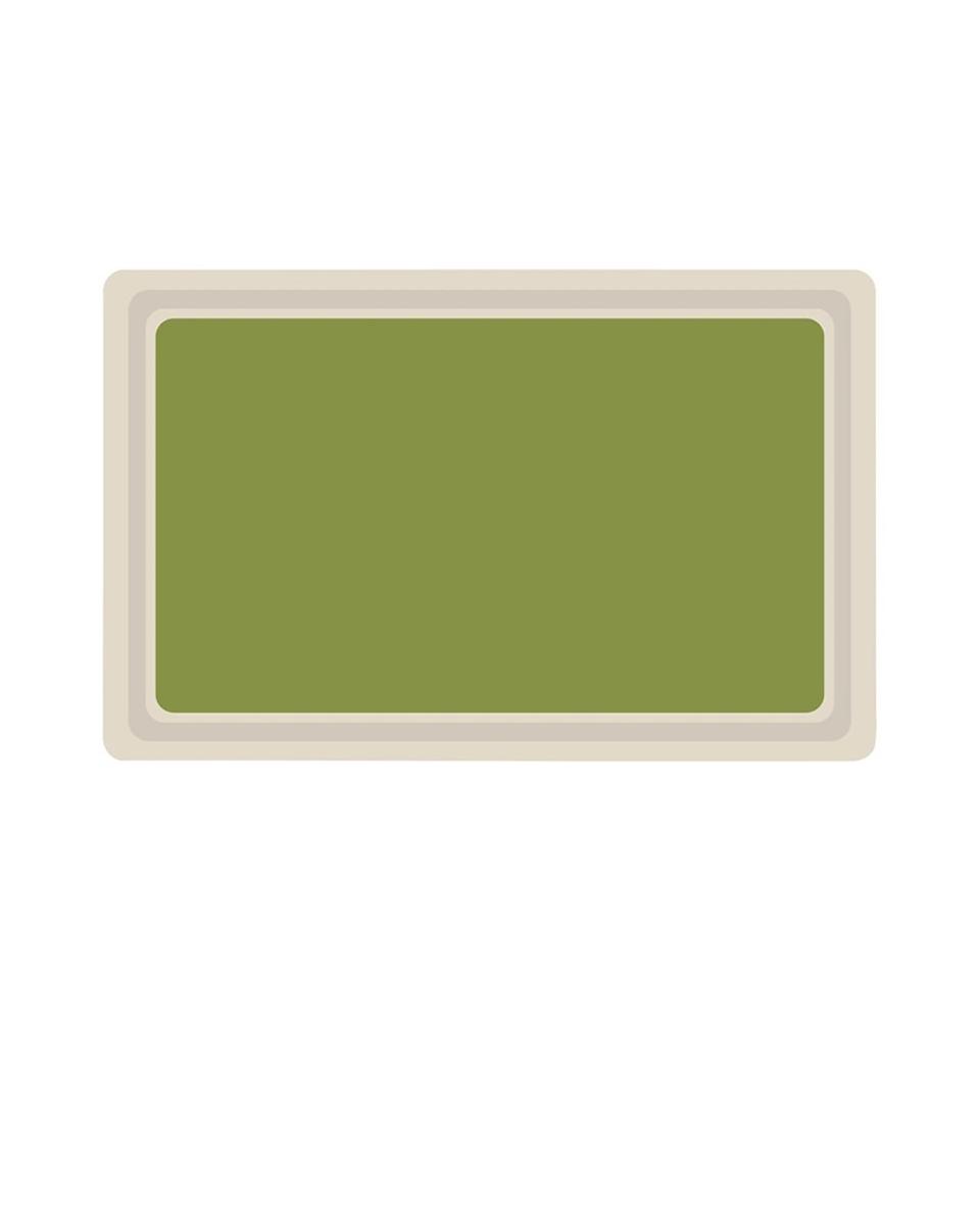 Roltex Colors Tablett grün GN 1/1 53x32,5 cm - DS085