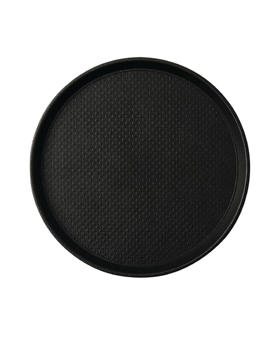Roltex Blackline Anti-Rutsch-Tablett schwarz 31cm - DA770