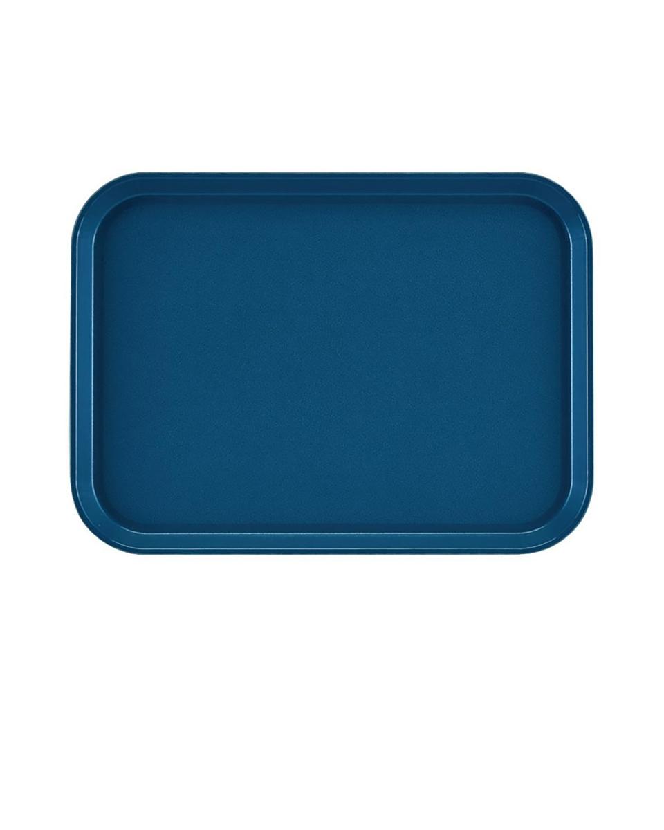 Cambro Epictread rechteckiges rutschfestes Fiberglas-Tablett blau 35x27cm - DS517