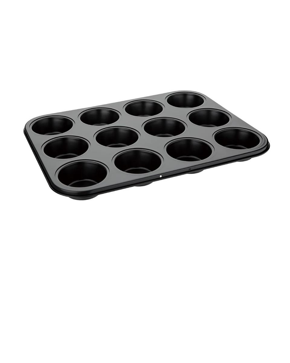 Antihaft-Backform aus Carbonstahl 12 Muffins - GD011 - Vogue