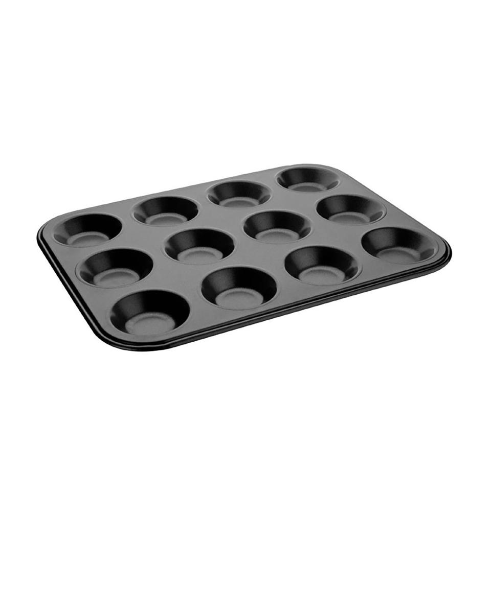 Antihaft-Backform aus Kohlenstoffstahl 12 Mini-Muffins - GD013 - Vogue
