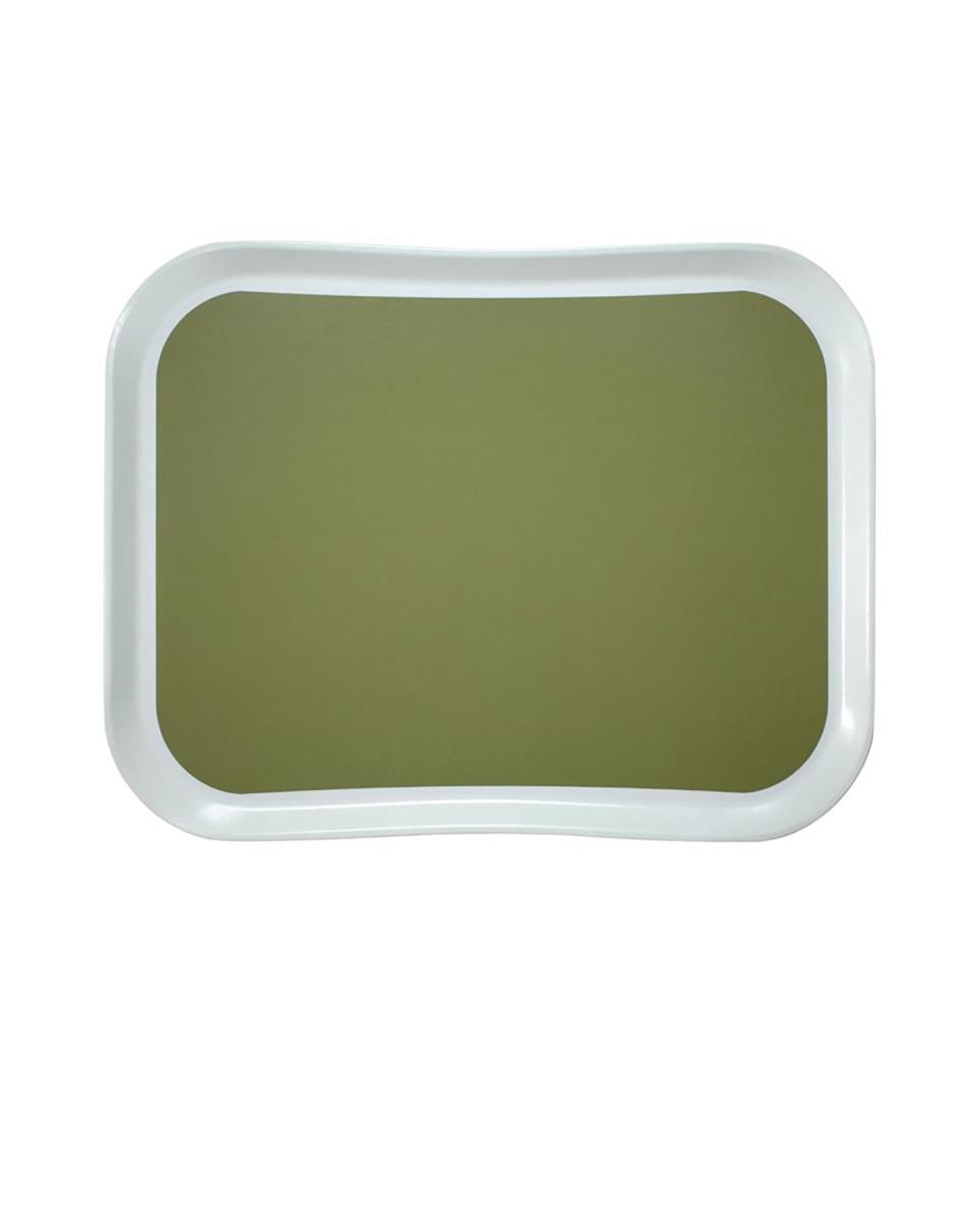 Cambro Versa Lite Century Fun Polyester Tablett grün 43cm - GH236