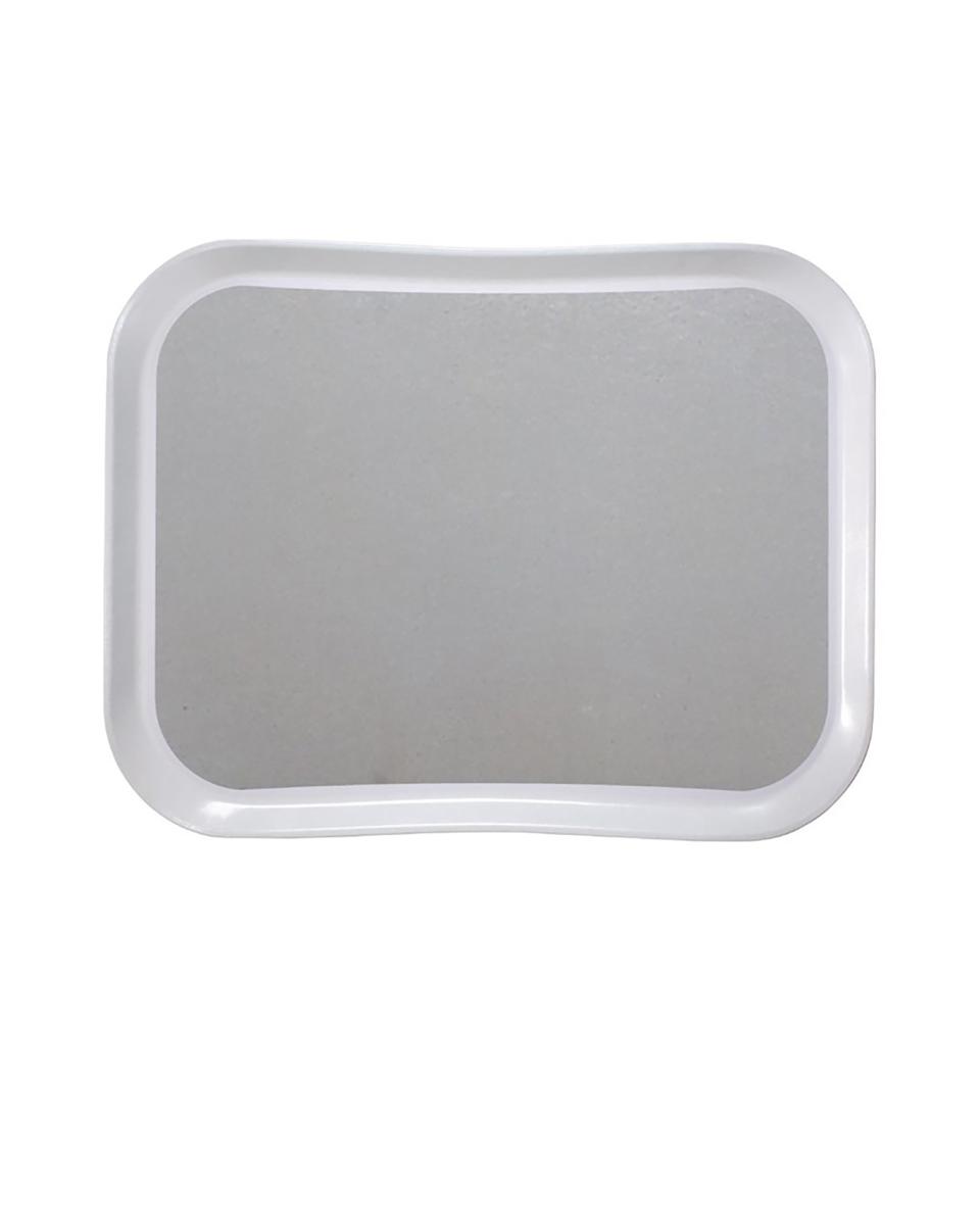 Cambro Versa Lite Century Fun Polyester Tablett grau 43cm - GH239