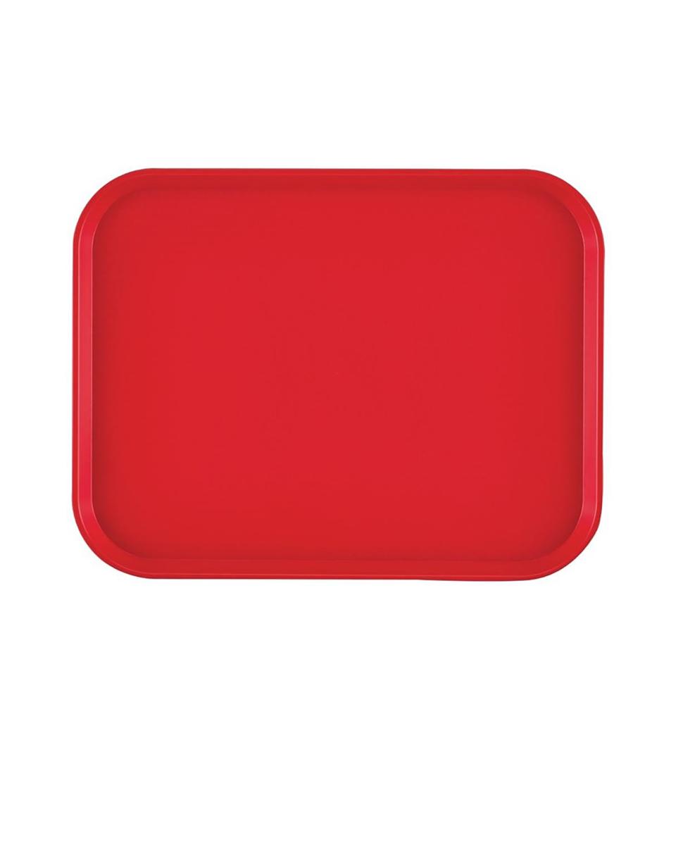 Cambro Polypropylen Fast Food Tablett rot 41x30cm - DM800