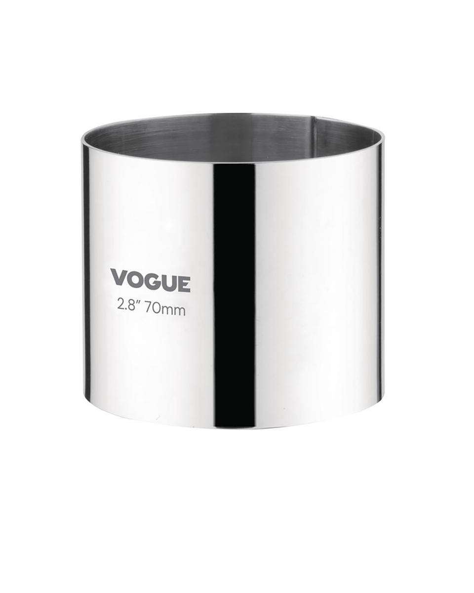 Moussering rund 6x7cm - CC056 - Vogue