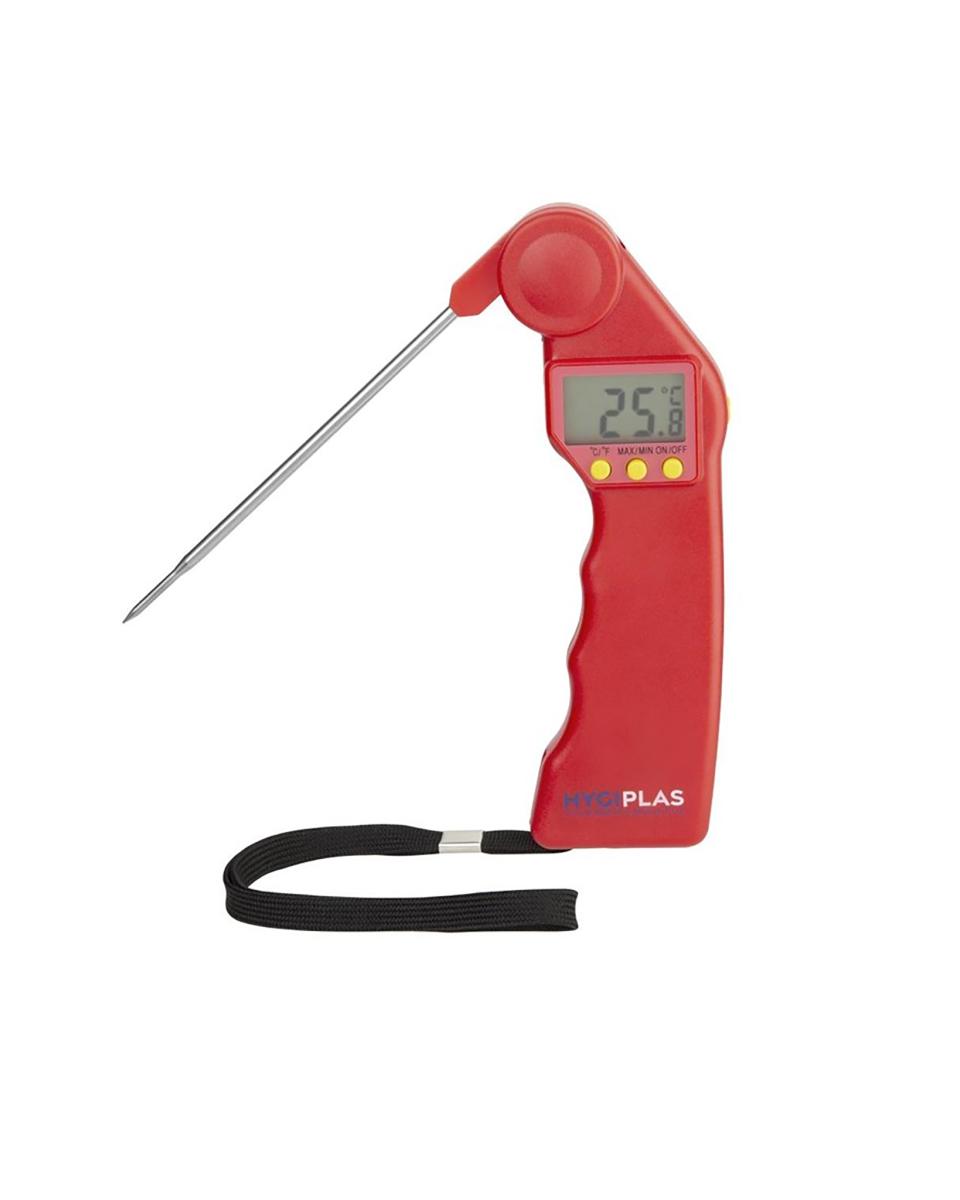 Easytemp farbcodiertes Thermometer rot - CF913 - Hygiplas