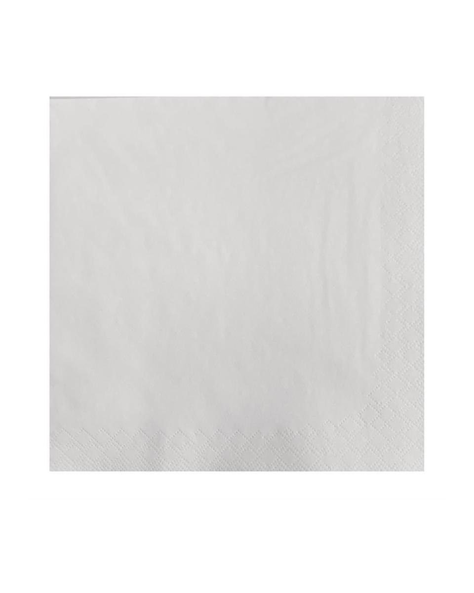 Professionelle Tissue-Servietten - Weiß - 40x40 cm - CC587