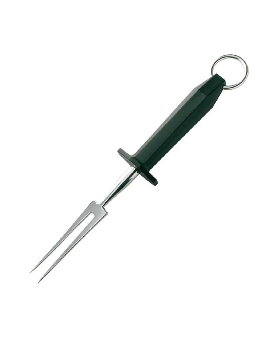 HYGIPLAS schwarzer Nylongriff. Fleischgabel 15cm