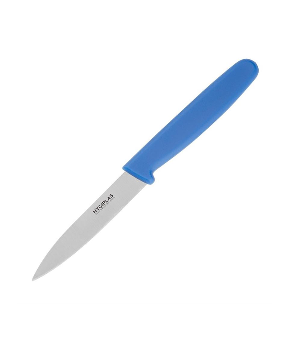 HYGIPLAS farbcodierte Messer Gemüsemesser Blau 7,5 cm - C544