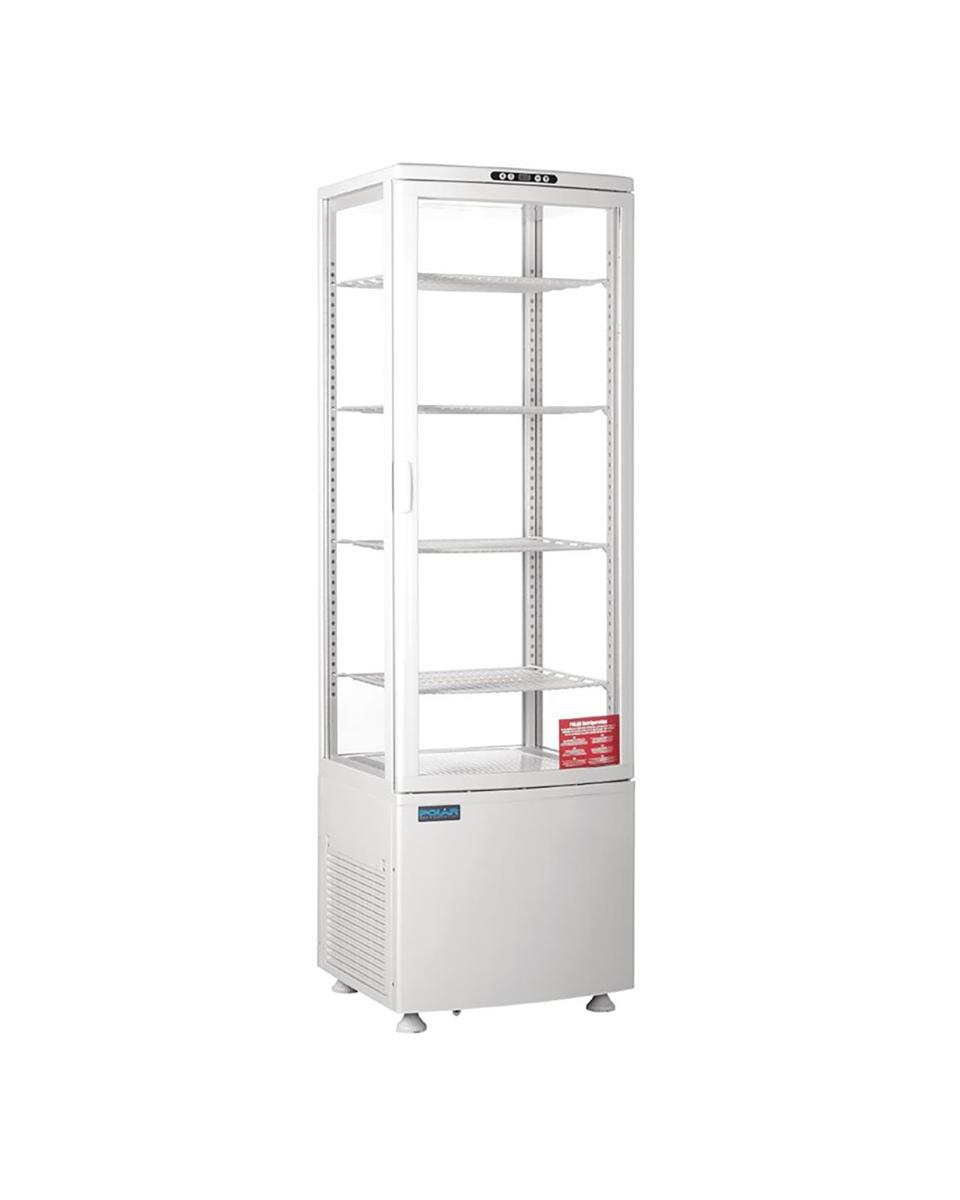 Kühlschrank Glastür - 235 Liter - 1 Tür - H 169 x 51,5 x 48,5 cm - 230 V - Polar - CB509