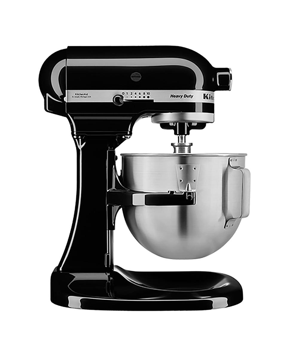 Küchenmaschine – H 41,1 x 33,8 x 26,4 cm – 12 kg – 220 – 240 V – 315 W – Schwarz – 5 Liter – KitchenAid – 521007