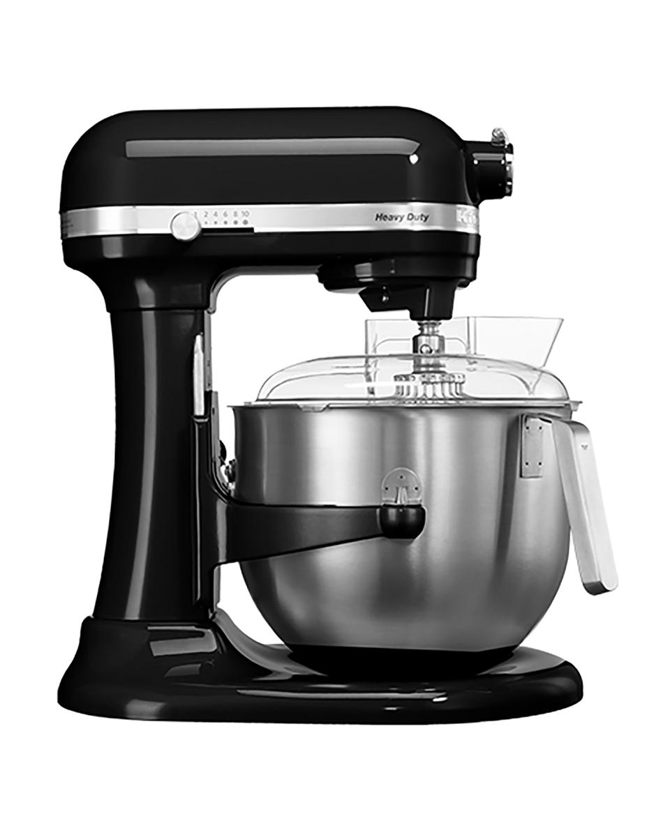 Küchenmaschine – H 41,9 x 28,7 x 37,1 cm – 12,2 kg – 220–240 V – 500 W – Schwarz – 6,9 Liter – KitchenAid – 521203