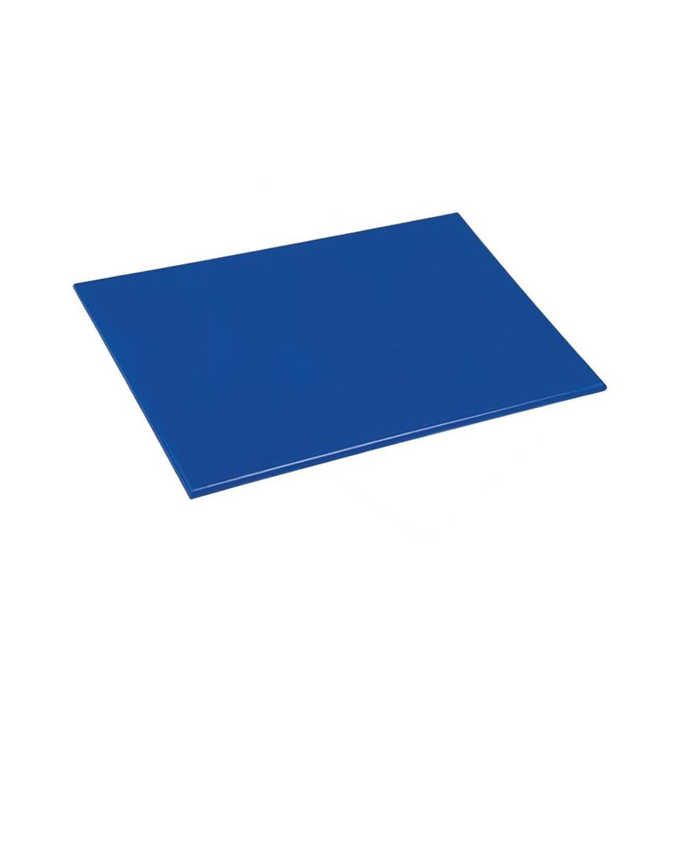 Schneidebrett - LDPE - Blau - H 1 x 45 x 30 cm - Polyethylen niedriger Dichte - Hygiplas - HC856