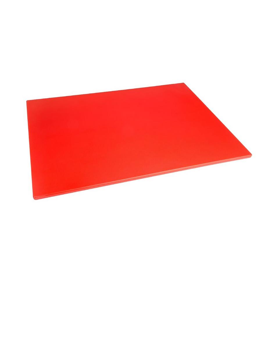 Schneidebrett - LDPE - Rot - H 1 x 60 x 45 cm - Polyethylen niedriger Dichte - Hygiplas - HC877