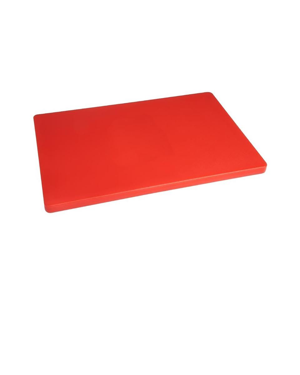 Schneidebrett - LDPE - Rot - H 2 x 60 x 45 cm - Polyethylen niedriger Dichte - Hygiplas - HC878