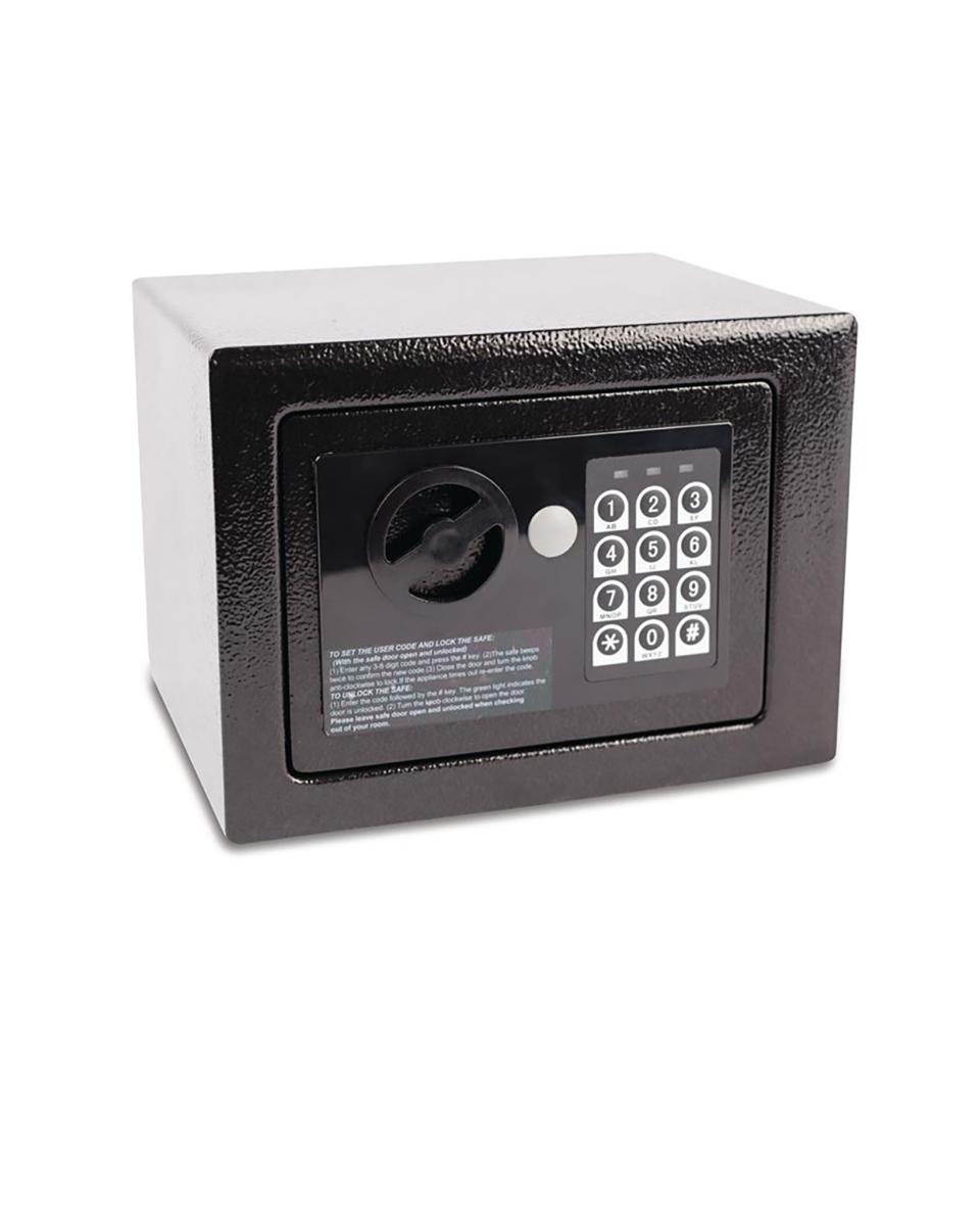 Hotelsafe - Klein - H 17 x 23 x 17 cm - Stahl - Bolero - GC607