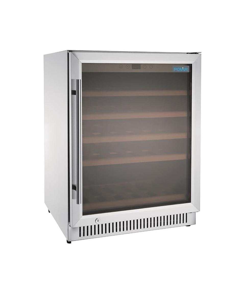 Weinkühlschrank - 125 Liter - H 82 x 59,5 x 57,3 cm - 220-240 V - Polar - GG762