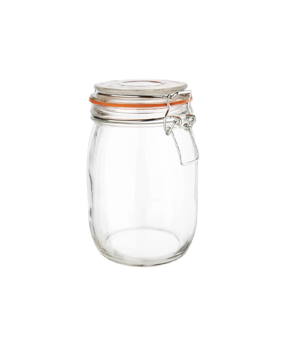 Konservenglas - 1 Liter - Ø 8,9 x H 17,5 cm - Glas - Vogue - P492